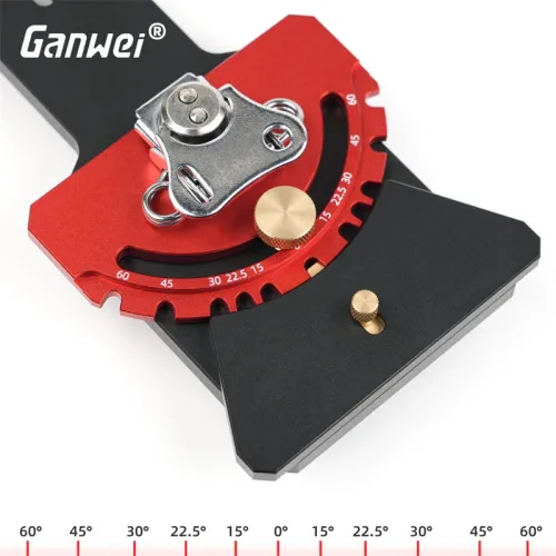 Ganwei Multi-angle Track Saw Rail Guide Track Saw Rail Square for Angled Cuts for Festool Rail System