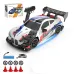 ENOZE 8607 RTR 1/24 2.4G 4WD 30km/h Drift RC Car GTR Mini Race High Speed Racing LED Light On-Road Radio Control Vehicles Models Toys