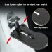 Foldable Car Roof Rack Step with Safety Hammer Car Door Step Latch Hook Universal Auxiliary Walking Car Foot Pedal Aluminium Alloy
