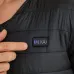 TENGOO 24 Areas Dual Switch Control Heated Jacket for Men Women USB Charging V-neck Winter Electric Heating Winter Jacket Cold-proof