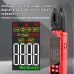 ZL33A ZL33B Rotating Clamp Meter 200A AC DC Current Voltage Tester 600V NCV Function Temperature Measurement Shockproof Case Compact Design Professional Electrician Tool