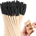 50/100PCS Dual-Purpose Sanding Sticks Precision Frosted Tips Flat Head for Crafts Model Making Shaping Smoothing Finishing