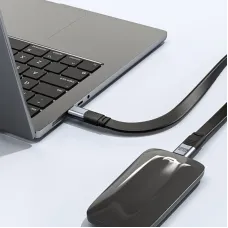 USB4 Full Function Flat Data Cable 40Gbps Data Transfer 240W PD Fast Charging 8K Video Output Thunderbolt4 Compatible Cables