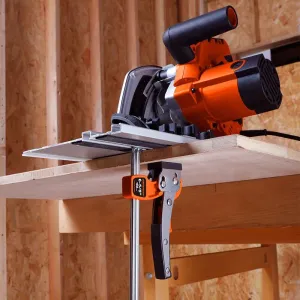 PonyJorgensen Quick Ratcheting MFT Bench Dog Clamp Track Saw Guide Rail Clamp 181kg Clamping Force for Makita Protool Metabo Festool DeWalt Guide Rail