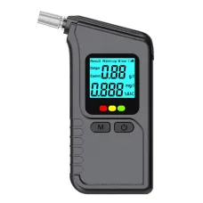 Portable Breathalyzer with LED Display Professional Breath Alcohol Tester for Private Professional Use at Car Home