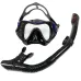 Diving Goggles Snorkel Set with Swimming Goggles, Tube, Adjustable Strap for Women Men Adult Swimming Equipment