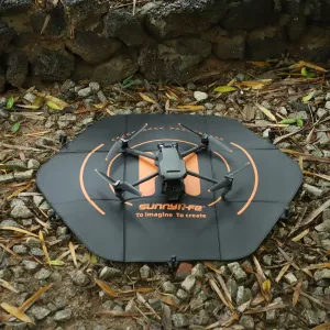 Sunnylife 80CM Landing Pad with Fixing Nails Double Sided Waterproof Foldable Parking Apron for DJI Mavic 3 Pro / Phantom 4 Pro / Autel EVO II / FIMI X8SE 2022 Drone