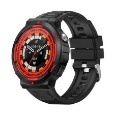 KT75 1.53inch HD Screen Strong Flashlight bluetooth Call Heart Rate Blood Pressure Blood Oxygen Monitor Women's Health Sleep Monitoring Multi-sport Modes Music Playback 3ATM Waterproof Smart Watch