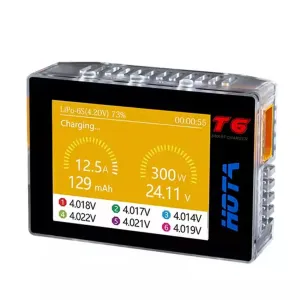 HOTA for T6 DC 300W PD 90W 15A 1-6S Pocket LiPo Battery Charger