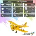 Dancing Wings Hobby SCG39 Tiger Moth ARF 800mm Wingspan Balsa Wood RC Airplane KIT/KIT+Power Combo