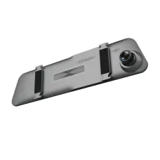 H93 1080P 4.5 Inch Touch Dual Lens Dash Cam Car DVR Rearview Mirror Starlight Night Vision Reversing Image Driving Recorder