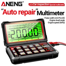 ANENG 623 623Pro Auto Repair Multimeter 20000 Counts AC/DC Voltage Current Resistance Capacitance Frequency Temperature NCV True RMS LCD Backlit Display