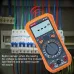 NJTY S18A Digital Multimeter High Precision Flashlight Backlit Display Non Contact Voltage Inspection Battery Powered Multimeter