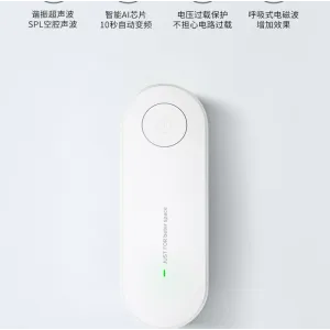 2pcs Ultrasonic Pest Repellent 3-in-1 Triple Frequency 360 Degree Coverage Easy Installation Chemical-Free Safe for Pets and Children 800-1800 ft