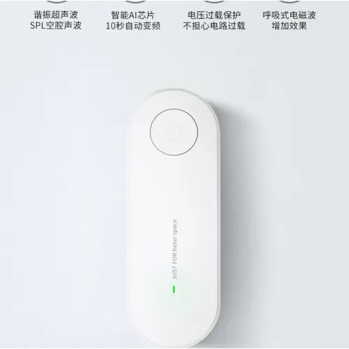 2pcs Ultrasonic Pest Repellent 3-in-1 Triple Frequency 360 Degree Coverage Easy Installation Chemical-Free Safe for Pets and Children 800-1800 ft