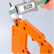 1Pc Cabinet Door Invisible Embedded Handle Slotting Template Wardrobe Cabinet Drawer Door Wooden Board Slotting Tool