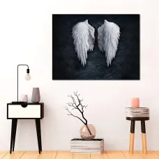 30*40 cm Angel's Wings Wall Hanging Painting Living Room Background Home Living Bedroom Decoration Drawing