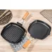 IPRee Camping Cookware Frying Pan Non-Stick Grilling Pan with Folding Handle Portable Outdoor Hiking Picnic Cooking Equipment