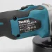 DGA514Z Brushless Cordless Angle Grinder 18V 125mm 8500RPM Cutting Polishing Tool AWS Compatible Without Battery Charger