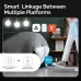MOES Tuya Smart WiFi Light Switch Matte Protocol Concave Glass Panel 1/2/3/4 Gang Timing Function Voice Control Works with Alexa Google Assistant SmartThings Neutral Wire Needed