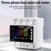 Tuya Wifi Power Energy Meter AC Monitor AC 85-290V 80A 3 Phase 4-wire DIN Rail Over Under Voltage Protector Electricity Meter