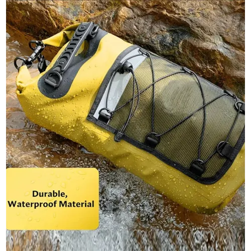WaveRite 10L/20L/30L Waterproof Ocean Swimming Backpack PVFashing Diving Compression Storage Dry Pack Bag Men Women Kayaking Boating Surfing Pack