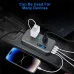 Aemeku 200W Multi-functional Car Inverter DC 12V to AC 220V Converter Auto Power Lighter Adapter USB Type-C PD30W QC3.0 18W Charger