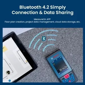 GLM100-25C Laser Rangefinder 100 Meters Bluetooth Inbuilt Camera Professional In/Outdoor Precise Distance Ruler Measure