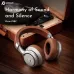 Picun P28X Wireless Headset bluetooth Headphone Dual Drivers 60H Playtime Low Latency Adjustable Headband Support Wired Connection Sports Headphones