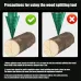 Wood Splitter Drill Bit Carbon Steel High Frequency Cutting Spiral Design Fits Electric Hammer Round Square Handle Tree Stump Removal Firewood Splitting
