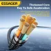 ESSAGER ES-X47 5A 240W Type-C to Type-C Cable Fast Charging Data Transmission Tinned Copper Core Line 1M/2M Long for iPhone 15 15 Plus for Huawei Mate60 Pro for Samsung Galaxy Z Flip4 for Xiaomi 13pro