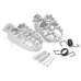 Aluminum Foot Pegs For Yamaha Motocross PW50 PW80 TTR90 TW200 Pit Dirt Bike