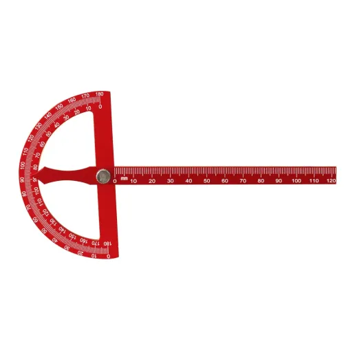 JIGHOLE Adjustable Aluminum Alloy T Shaped Angle Ruler Protractor Metric Scale Laser Engraved Woodworking Measurement Tool Accurate Angle Positioning