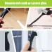 Caulking Tool 5 in 1 Silicone Caulking Grout Removal Sealant Finishing Tool with Grout Scraper 6 Exchange Silicone Pads