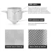 IPRee Coffee Filter Portable Stainless Steel Coffee Tea Funnel Reusable Tea Infuser Coffee Dripper Drip For Home Office Outdoor Travel