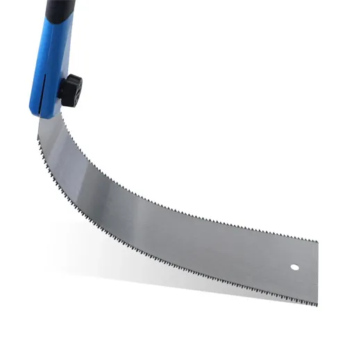 Heavy Duty Double-Sided Hand Saw High Hardness Manganese Steel Blade Efficient Tri-Grinding Teeth Comfortable TPR Handle