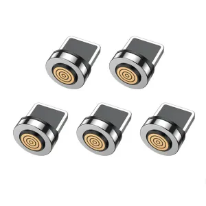 7pin Magnetic Tips for Magnetic Cable Type-C/iP Magnet Replacement Part Fast Charging Magnet Adapter Tips for iPhone Huawei Xiaomi
