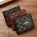 Men's Soft PU Leather Wallet Multi-Card Credit Card Purse Folding Purse Short Large Capacity Business Wallet