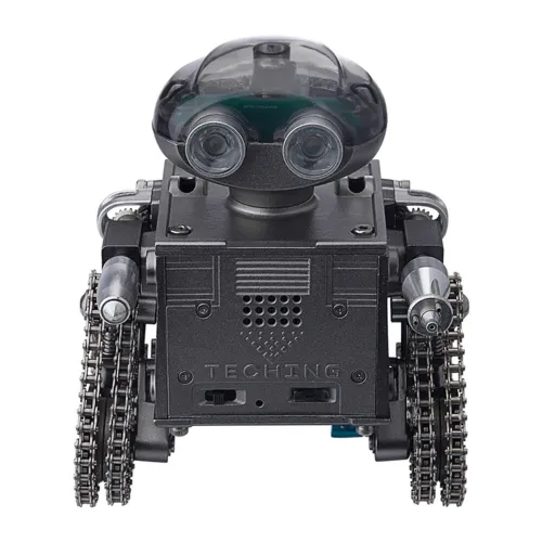 TECHING DM518 Bluetooth APP  Metal Remote Control Tank Robot Tracked Trailblazer Assembly Kit DIY Educational Toy Kids Children Gifts