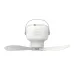 Portable Ceiling Fan 7200mAh Cooling Fan Outdoor Camping Fan Tent Ventilator Cooler Rechargeable Electric Fan Night Light with Remote Control