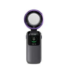 Portable USB Mini Fan 100-Speed Handheld Foldable Cooling Fan with 120 Angle Adjustment for Travel & Outdoor Use