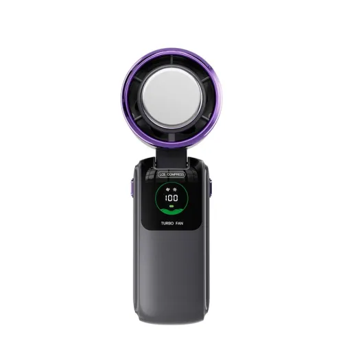 Portable USB Mini Fan 100-Speed Handheld Foldable Cooling Fan with 120 Angle Adjustment for Travel & Outdoor Use