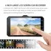 1080P HD Driving Recorder with 4-inch IPS Touch Screen Aluminum Alloy Material Front and Rear Dual Recording Dash Camera