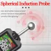 Spherical Induction Moisture Meter ZL62A ZL62B High Precision Portable Wood Wall Tester 0.1-99.9 Percent Moisture Range Adjustable Threshold