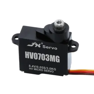 JX PDI-HV0703MG 7.1g Micro Coreless Full Aluminum Case Metal Gear RC Servo for RC Cars Vehicle Models