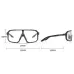 SCVCN Photochromic Cycling Glasses for Men Women UV400 Outdoor Sports Running Driving Sunglasses Road Bicycle Goggles