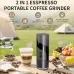 Comfook 20Bar Portable Espresso Maker Rechargeable for Ground Coffee & NS Capsules Compact Travel Coffee Machine