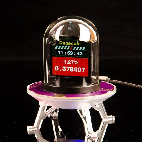 UFO-CLOCK Creative Weather Clock LED Display Multi-function UFO-CLOCK Creative Weather Stock Exchange Rate Clock
