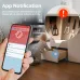 MOES Zigbee3.0 Tuya Smart Vibration Tilt Sensor Real-Time Monitoring XYZ Axis Detection Motion Shock Alarm for Door Window Security