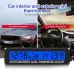 4 In 1 Clock Calendar Thermometer Car Multi-Function Color Screen Voltage With LCD Time Date Indoor And Outdoor Temperature Display